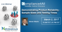 Product Reliability requirements - Sample Sizes and Testing Times